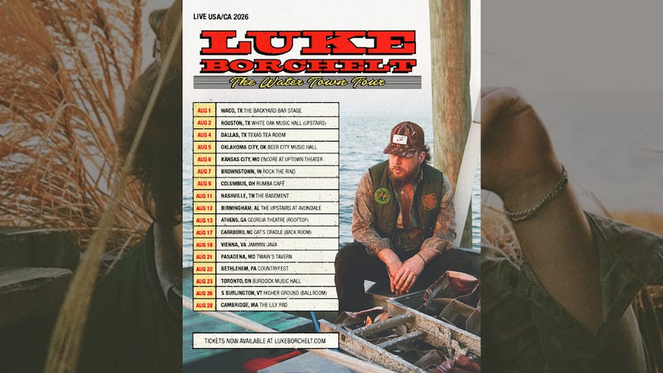 Enter to win: Four Tickets to see Luke Borchelt in Athens!