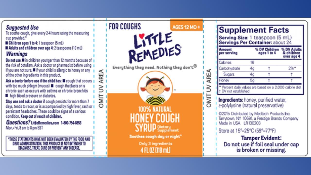 Little Remedies Honey Cough Syrup