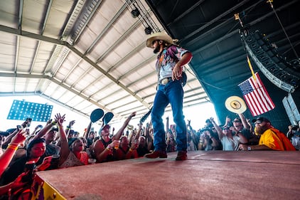 Check out these photos of Cody Johnson, Riley Green, Trace Adkins, and many more from Thursday at Country Concert '24 in Fort Loramie, Ohio