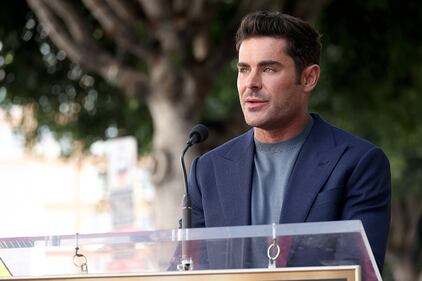 Zac Efron star ceremony