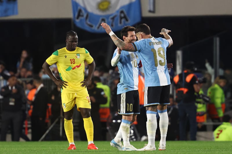 Lionel Messi's final game with Argentina
