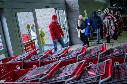 Black Friday shopping