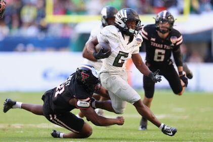College Football Playoff Quarterfinal Capital One Orange Bowl CFP Oregon Ducks Texas Tech Red Raiders Hard Rock Stadium Miami Gardens, Florida