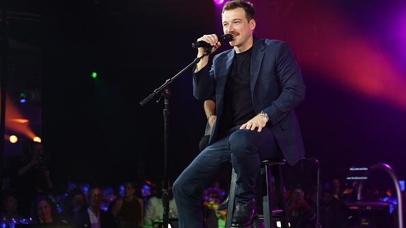Morgan Wallen performs onstage