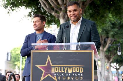 Zac Efron star ceremony